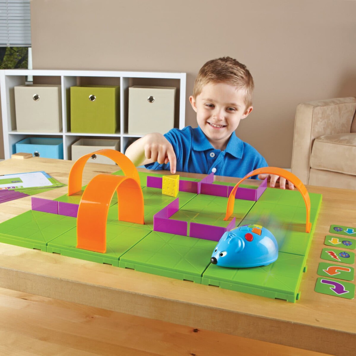 Learning Resources - Code Go Aktivitetssæt M Programmerbar Robotmus -