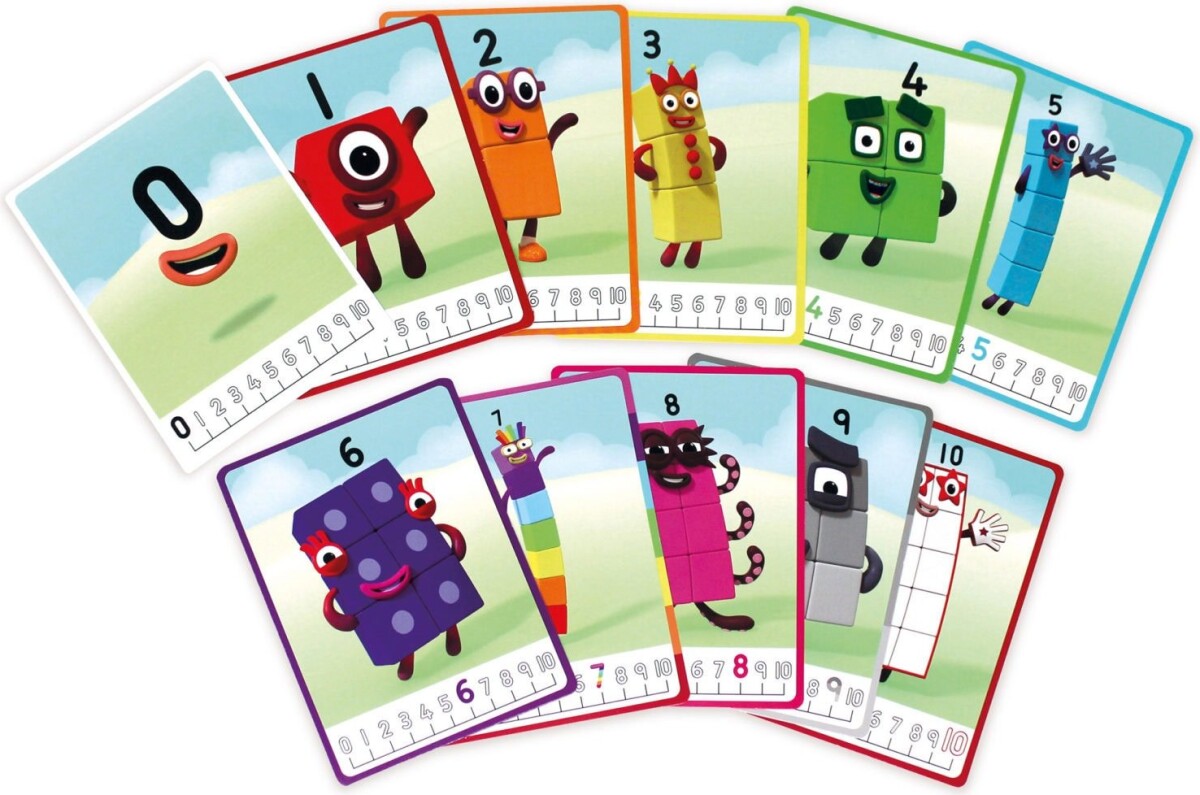 Learning Resources - Mathlink Cubes Numberblocks 1-10 Aktivitetsæt