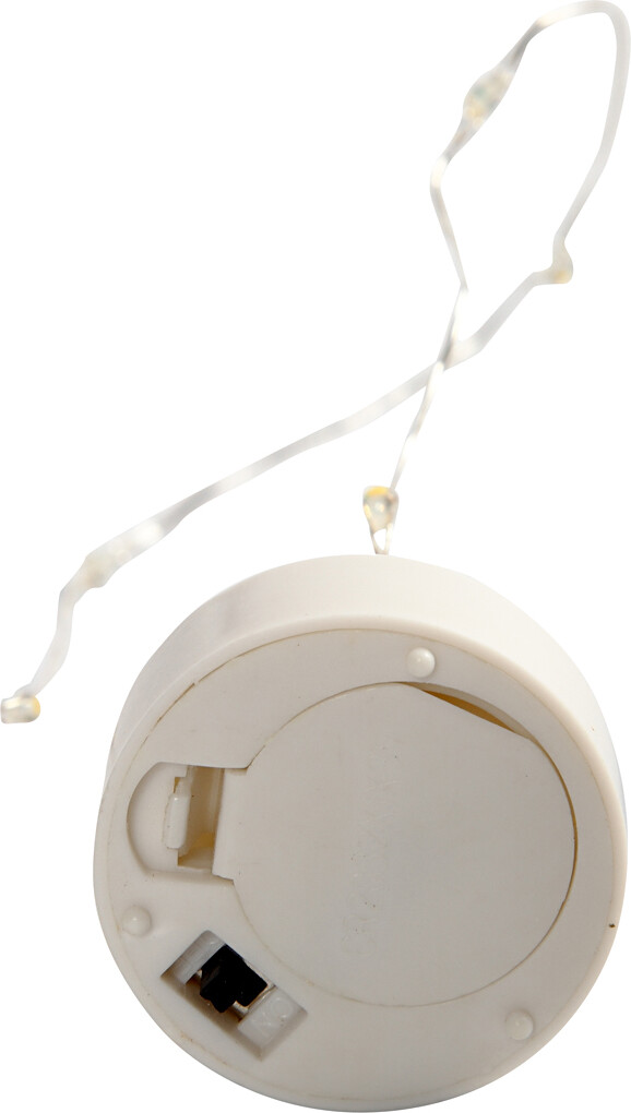 Led Lyskæde - L 27 Cm - Sølv - 1 Stk
