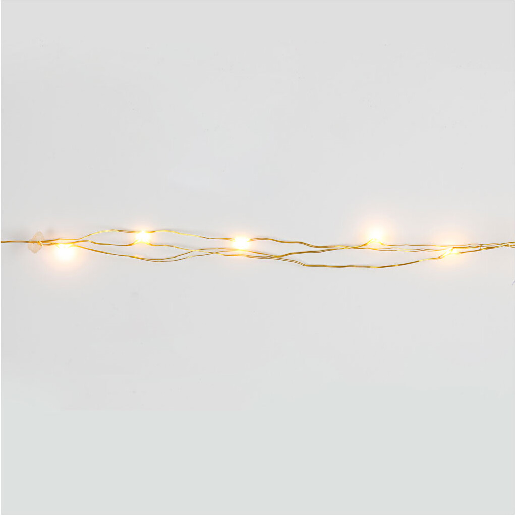 Led Lyskæde - L 3 15 M - Guld - 1 Stk