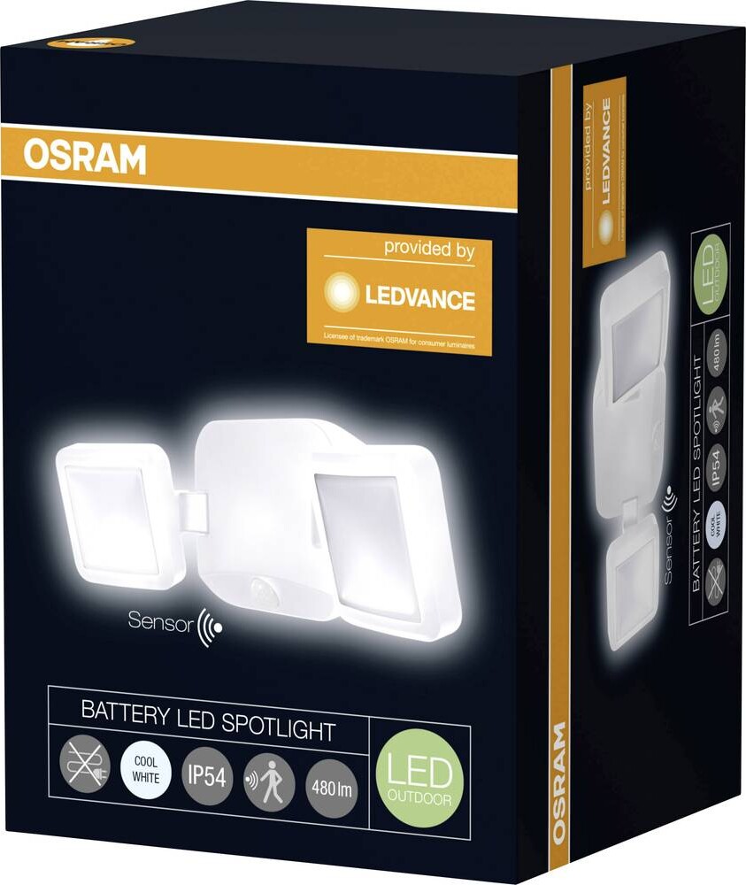 Ledvance - Battery Led Spot Double - Oplys Dit Rum Overalt