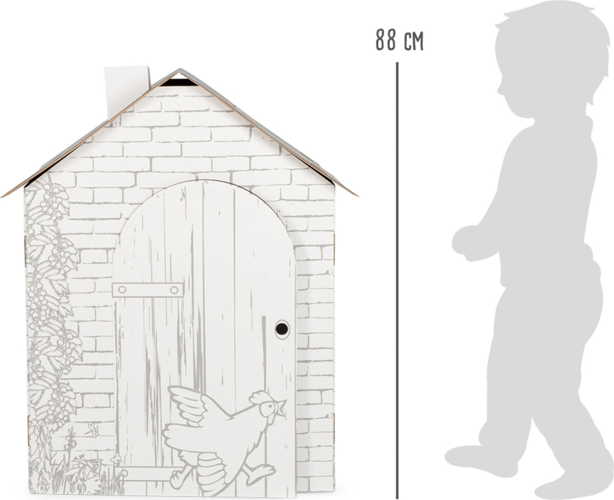 Legehus I Pap - Mal Selv - Small Foot