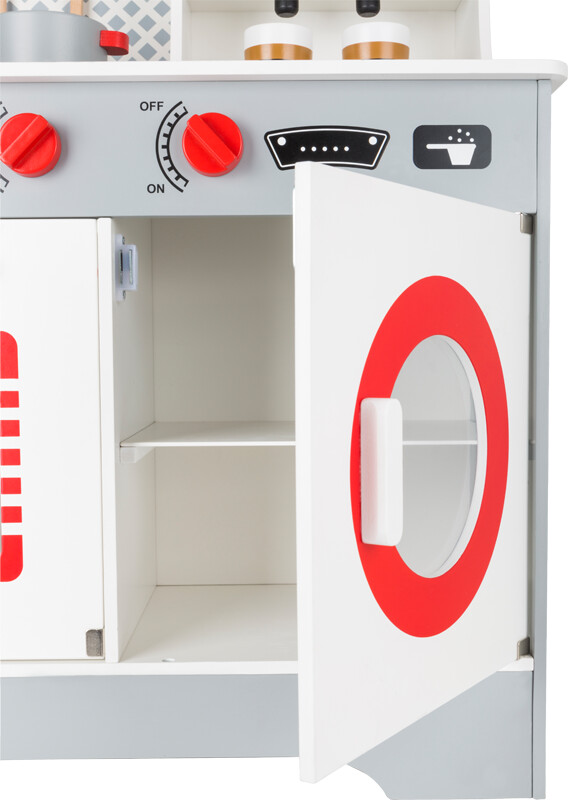 Legekøkken Med Lyd Og Lys - Inkl Tilbehør - Træ - Small Foot