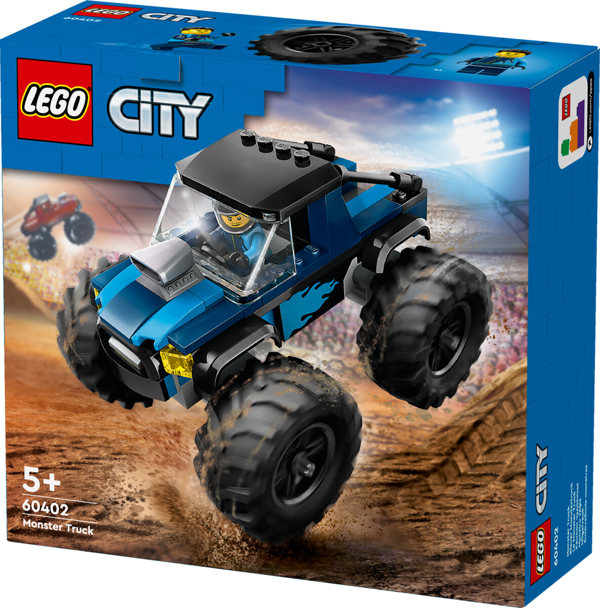 Lego City - Blå Monstertruck - 60402