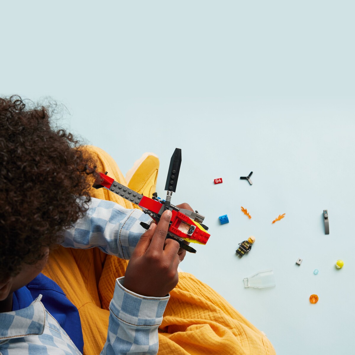 Lego City - Brandslukningshelikopter - 60411