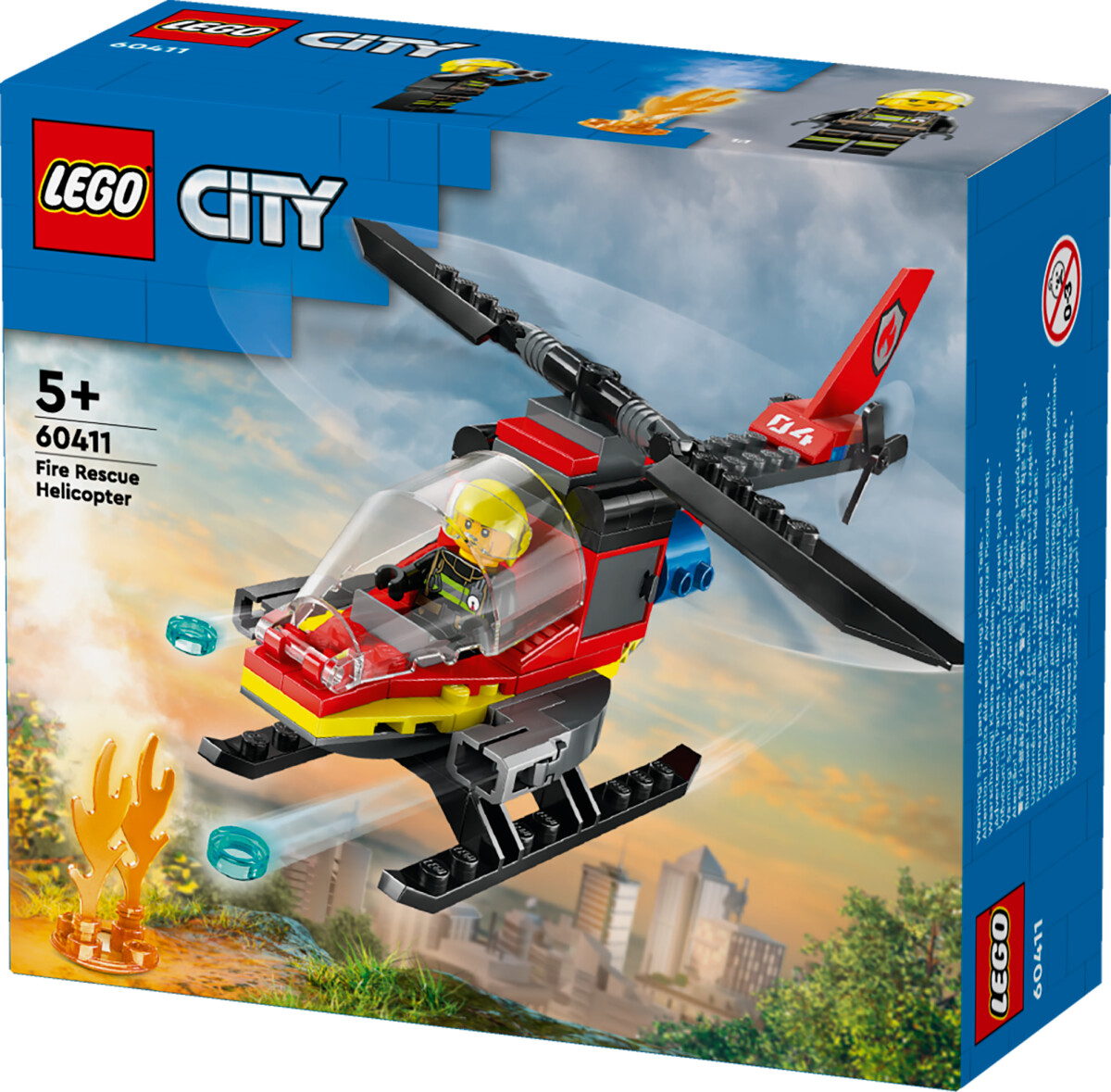 Lego City - Brandslukningshelikopter - 60411
