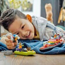 Lego City - Brandvæsnets Redningsbåd - 60373