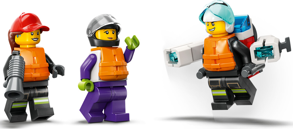 Lego City - Brandvæsnets Redningsbåd - 60373