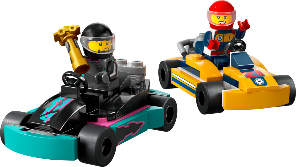 Lego City - Gokarts Og Racerkørere - 60400