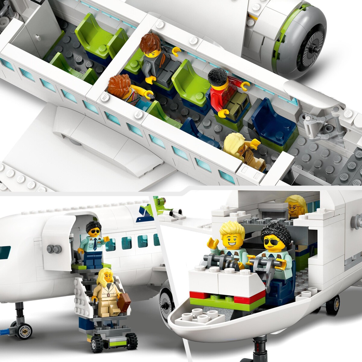 Rejse tiltale For pokker Saks Lego City - Passagerfly - 60367 | Se tilbud og køb på Gucca.dk