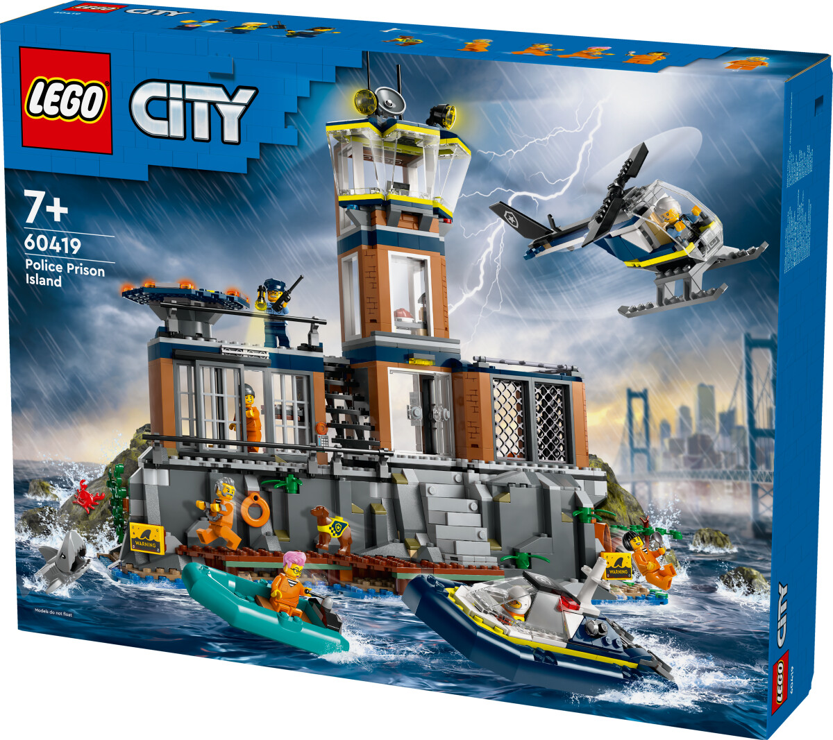 Lego City - Politiets Fængselsø - 60419