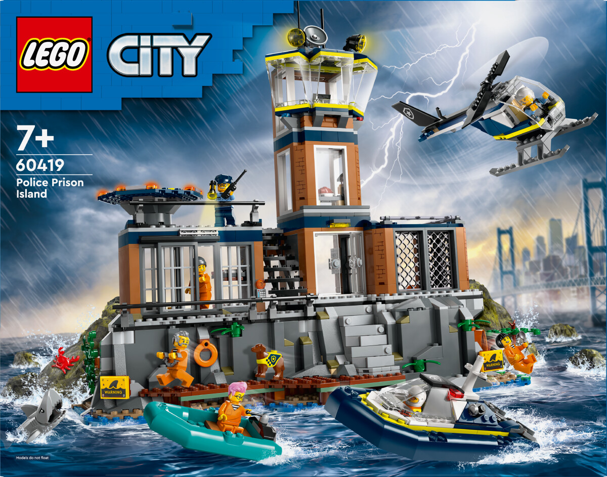 Lego City - Politiets Fængselsø - 60419