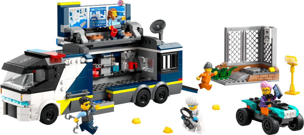 Lego City - Politiets Mobile Kriminal Laboratorium - 60418