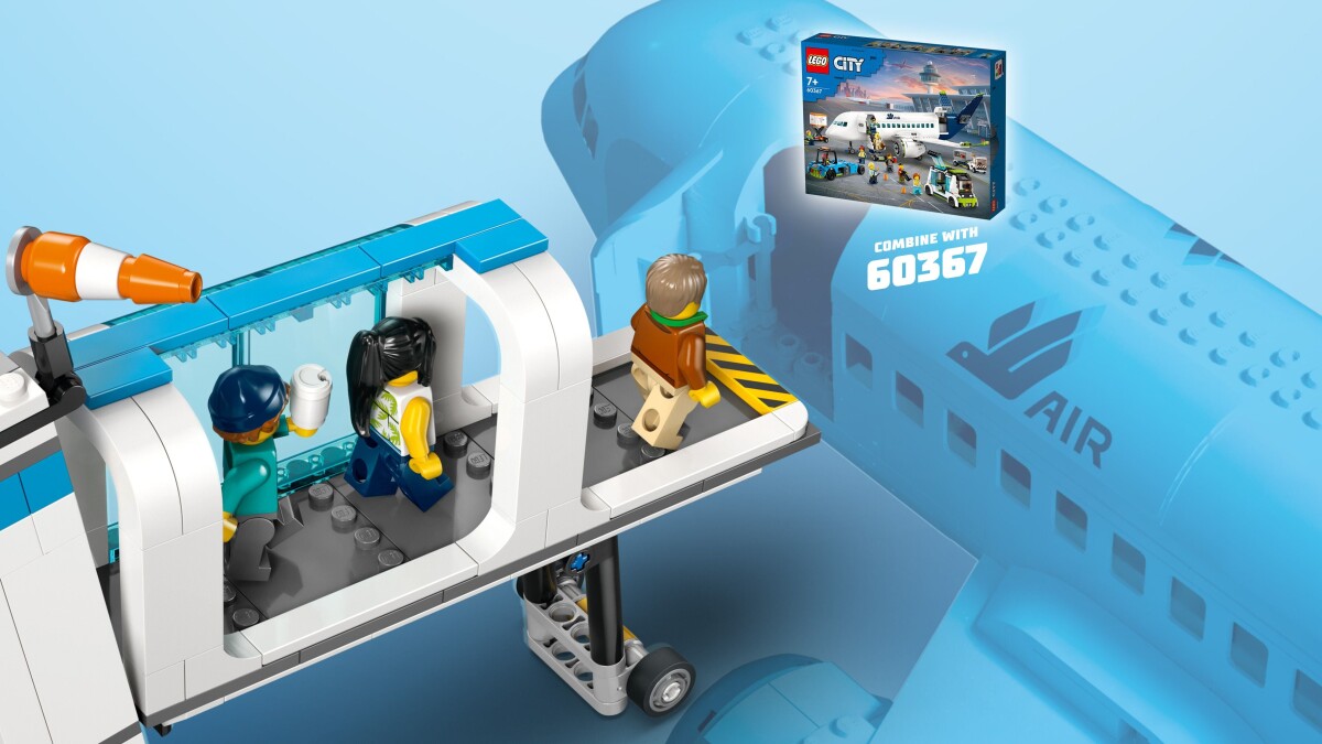 Lego 60502 - Lufthavn Med Fly - City