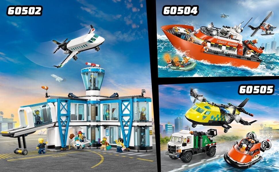 Lego 60503 - Coast Guard Helicopter - City