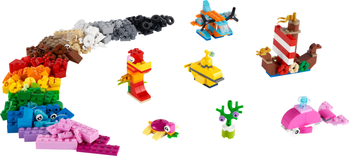 Lego Classic - Kreativt Sjov Havet - 11018 | Se tilbud og køb Gucca.dk