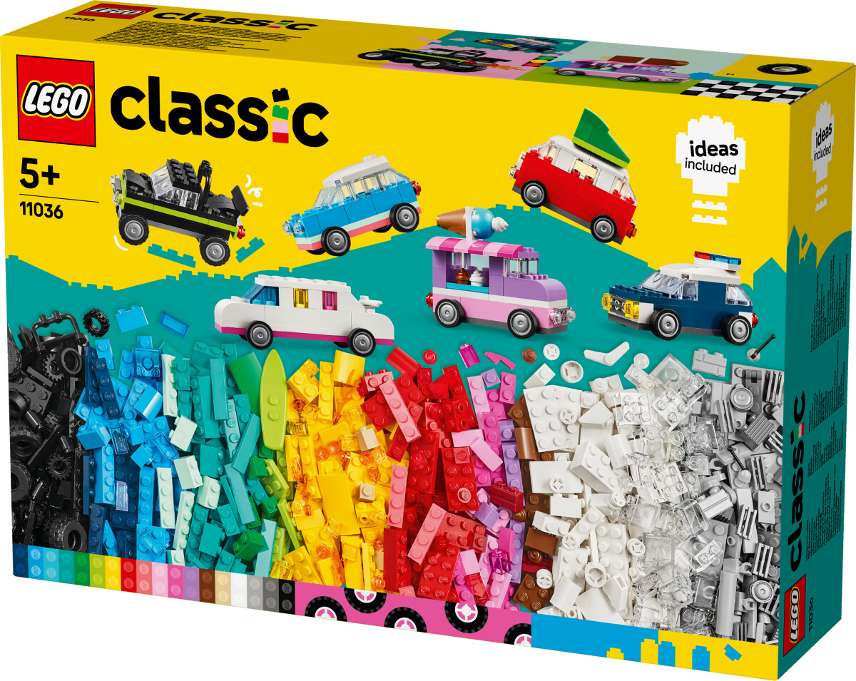 Lego Classic - Kreative Køretøjer - 11036