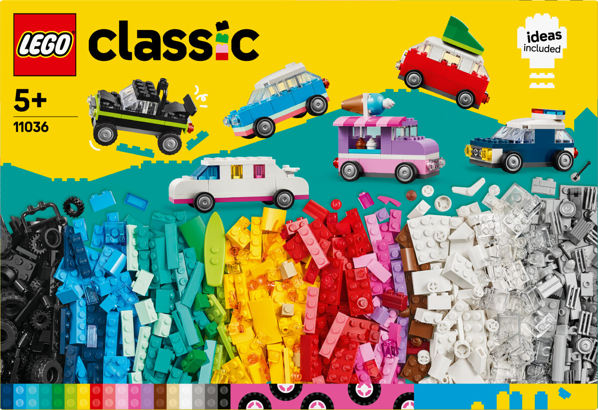 Lego Classic - Kreative Køretøjer - 11036