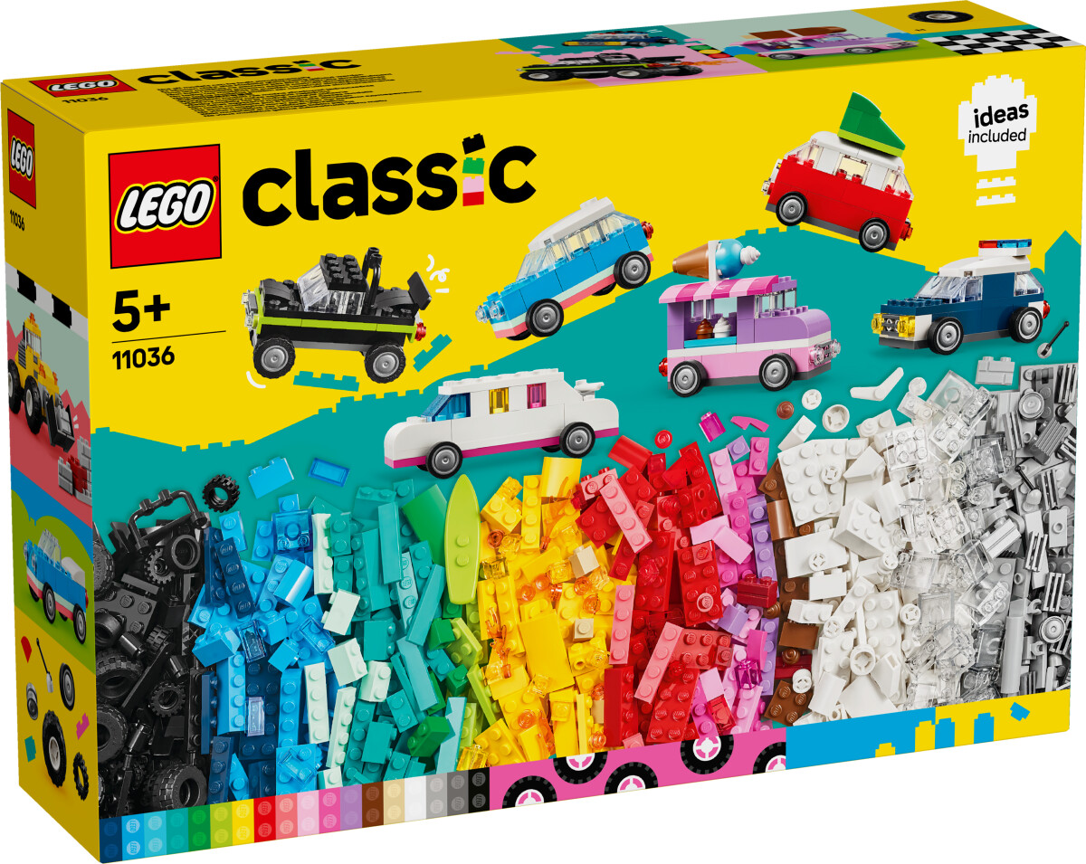 Lego Classic - Kreative Køretøjer - 11036