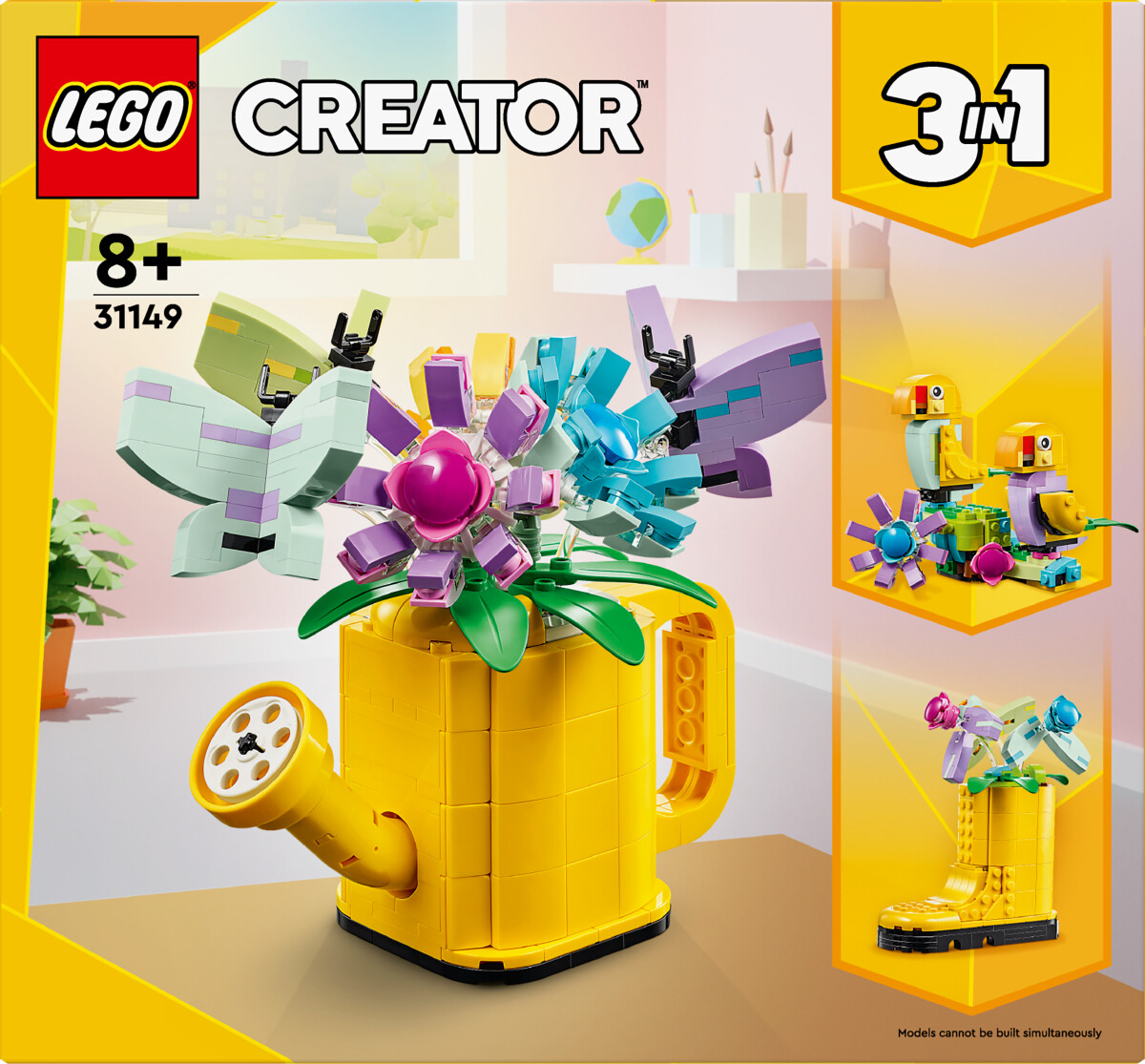 Lego Creator 3-In-1 - Blomster I Vandkande - 31149