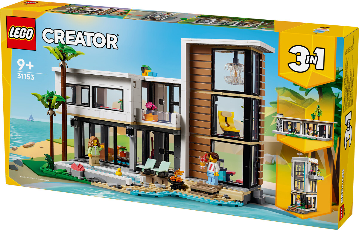 Lego Creator 3-In-1 - Moderne Hus - 31153