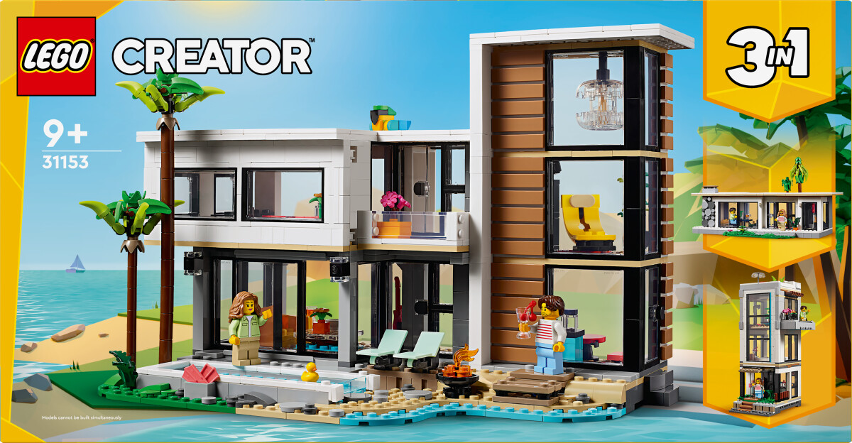Lego Creator 3-In-1 - Moderne Hus - 31153
