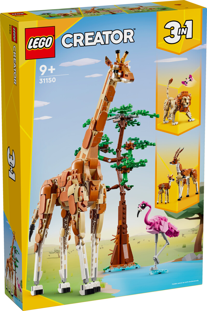 Lego Creator 3-In-1 - Vilde Safaridyr - 31150