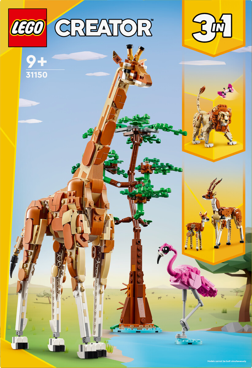 Lego Creator 3-In-1 - Vilde Safaridyr - 31150