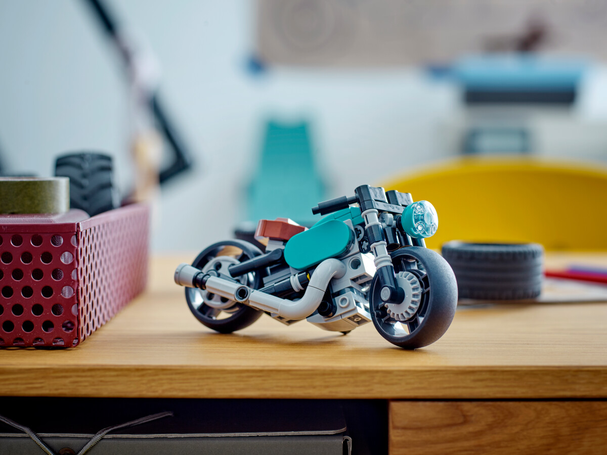 Stirre metallisk glemme Lego Creator 3-in-1 - Vintage Motorcykel - 31135 | Se tilbud og køb på  Gucca.dk