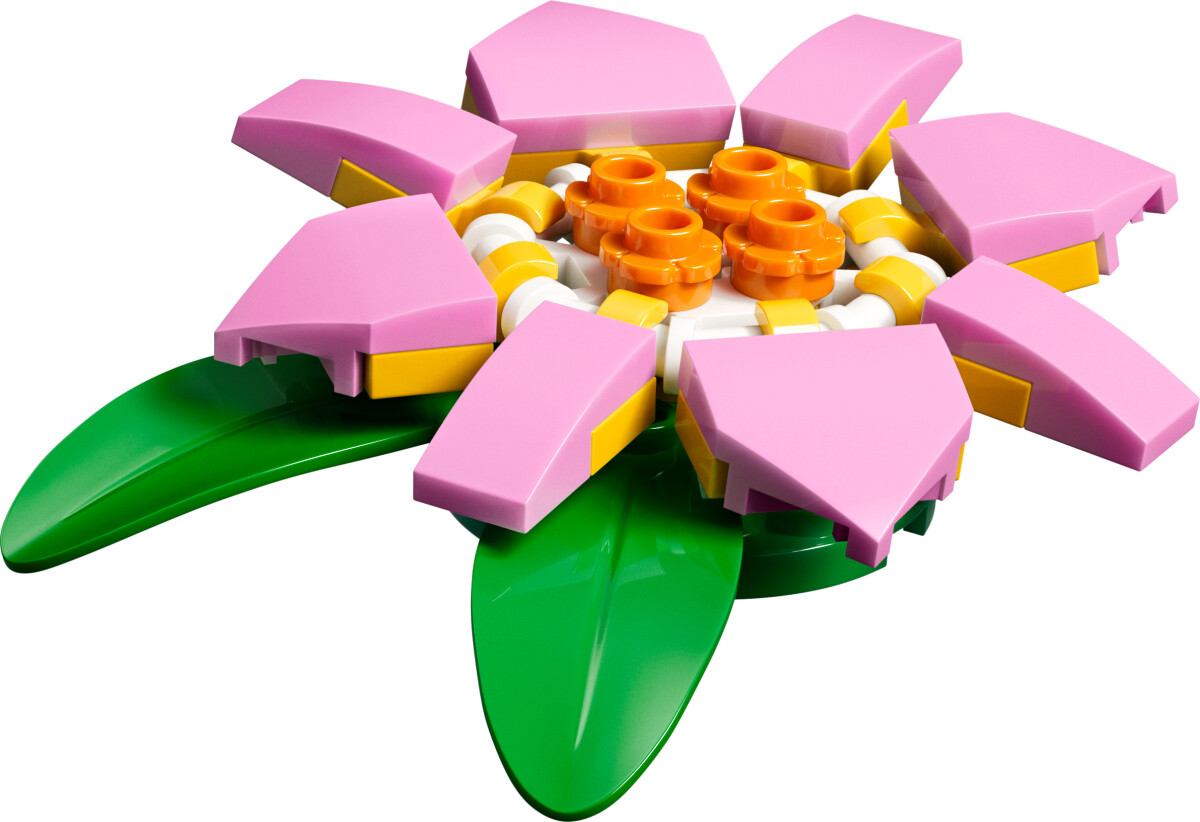 Lego 31377 - Skildpadde Med Åkandeblomst - Creator 3-I-1