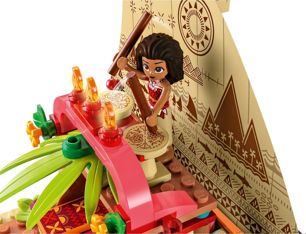 Lego Disney Princess - Moana's Wayfinding Boat - 43210 | Se Tilbud Og ...