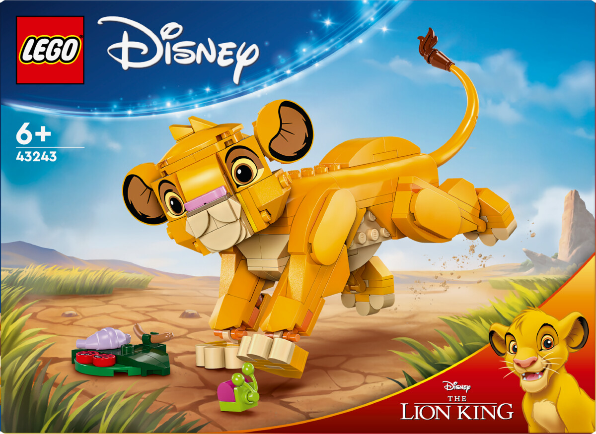 Lego Disney - Simba Som Unge - Løvernes Konge - 43243