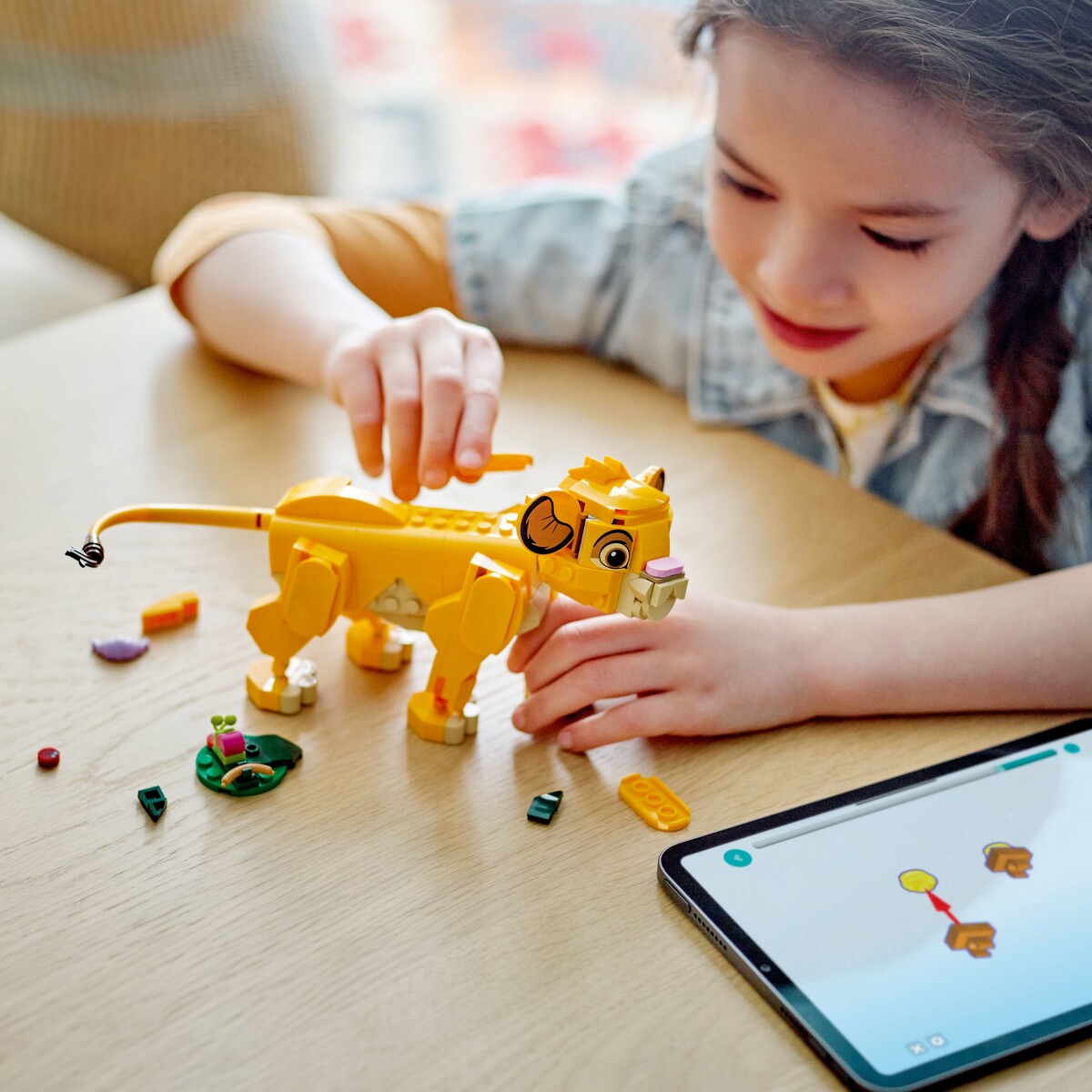 Lego Disney - Simba Som Unge - Løvernes Konge - 43243