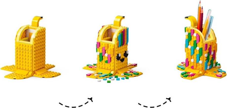køretøj Stænke Sow Lego Dots - Sød Banan Blyantholder - 41948 | Se tilbud og køb på Gucca.dk