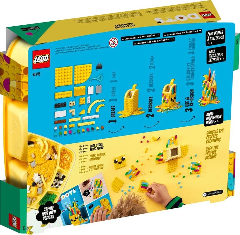 køretøj Stænke Sow Lego Dots - Sød Banan Blyantholder - 41948 | Se tilbud og køb på Gucca.dk