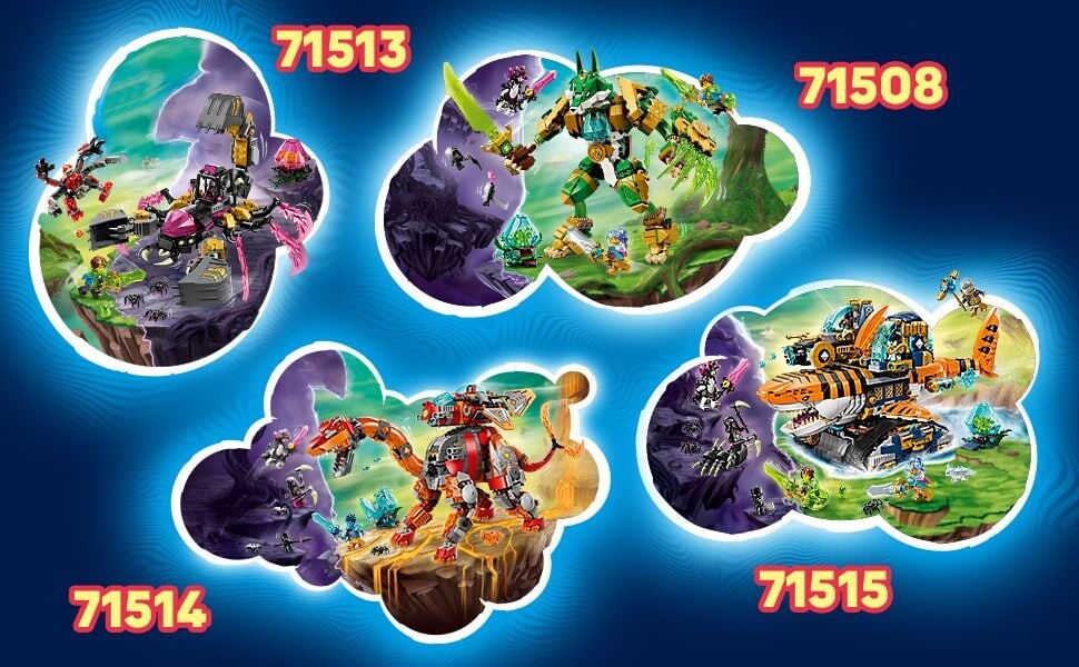 Lego 71512 - Dreamzzz - 2-I-1 Krokodille-Ubåd