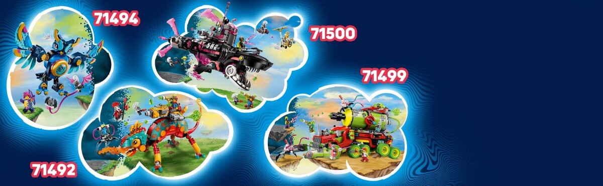 Lego Dreamzzz - Mateo Mod Cyberhjerne-Mech - 71495