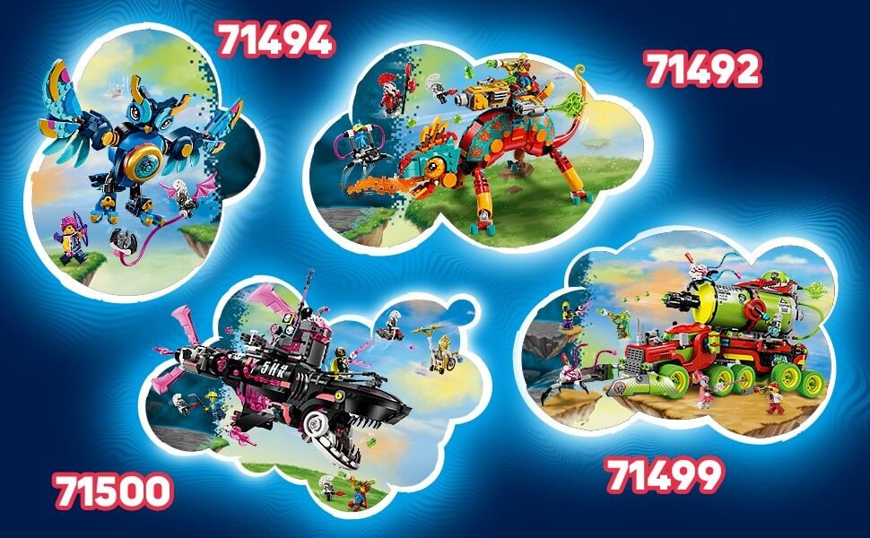 Lego Dreamzzz - Mateo Mod Cyberhjerne-Mech - 71495