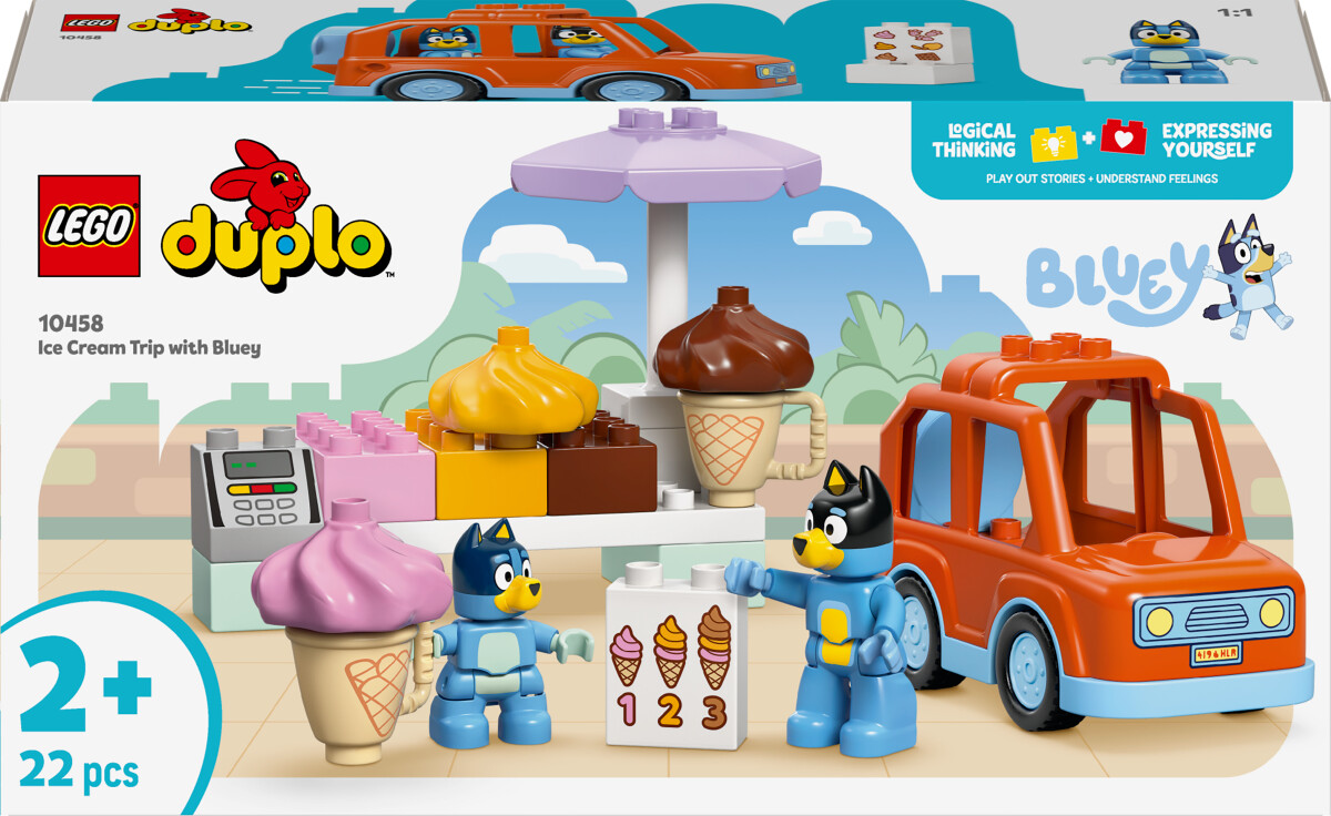 Lego Duplo - Is-Udflugt Med Bluey - 10458