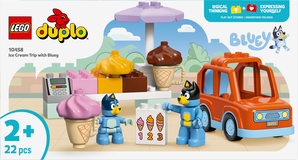 Lego Duplo - Is-Udflugt Med Bluey - 10458