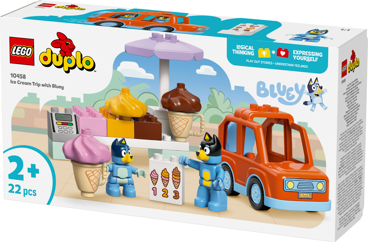 Lego Duplo - Is-Udflugt Med Bluey - 10458