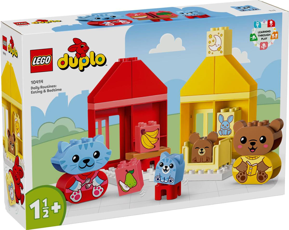 Lego Duplo - Dagligdagens Rutiner - Spisetid Og Sengetid - 10414