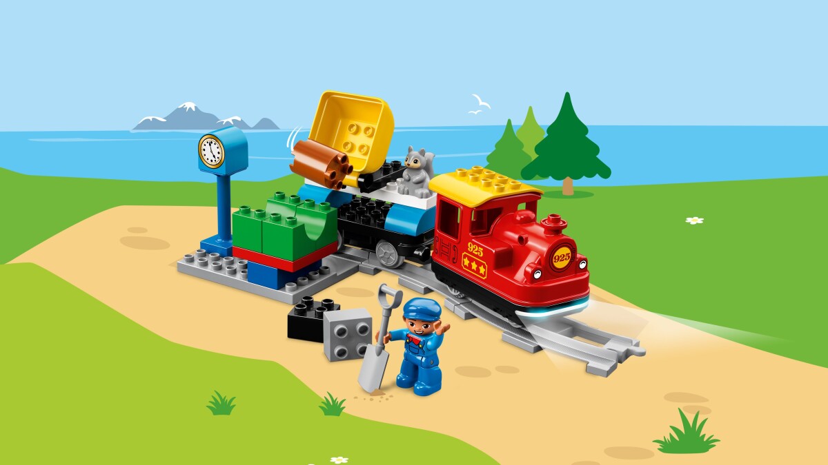 Lego Duplo - Damptog - 10874 | tilbud og køb på