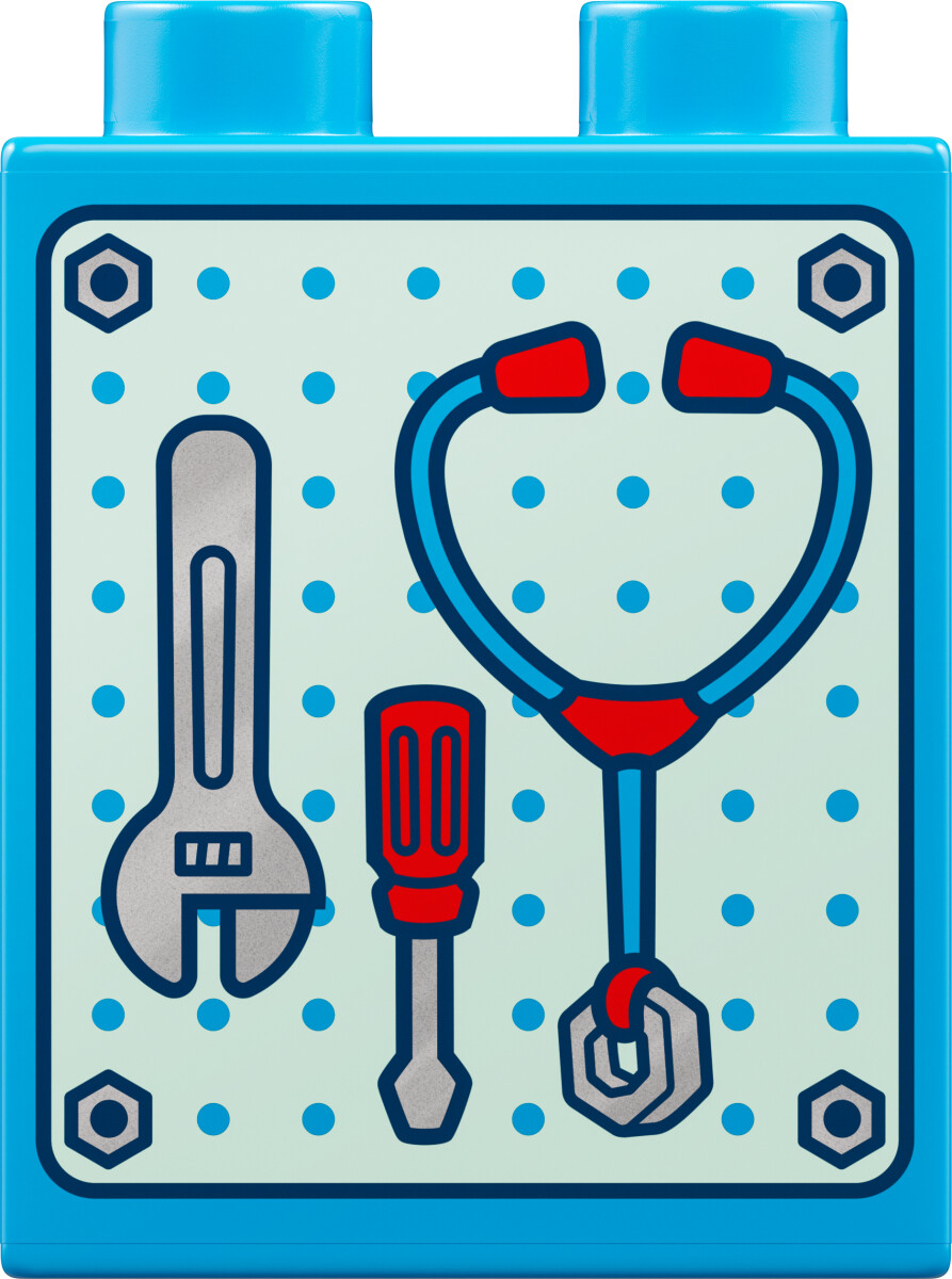 Lego Duplo Disney - Lynet Mcqueen I Docs Værksted - 10456