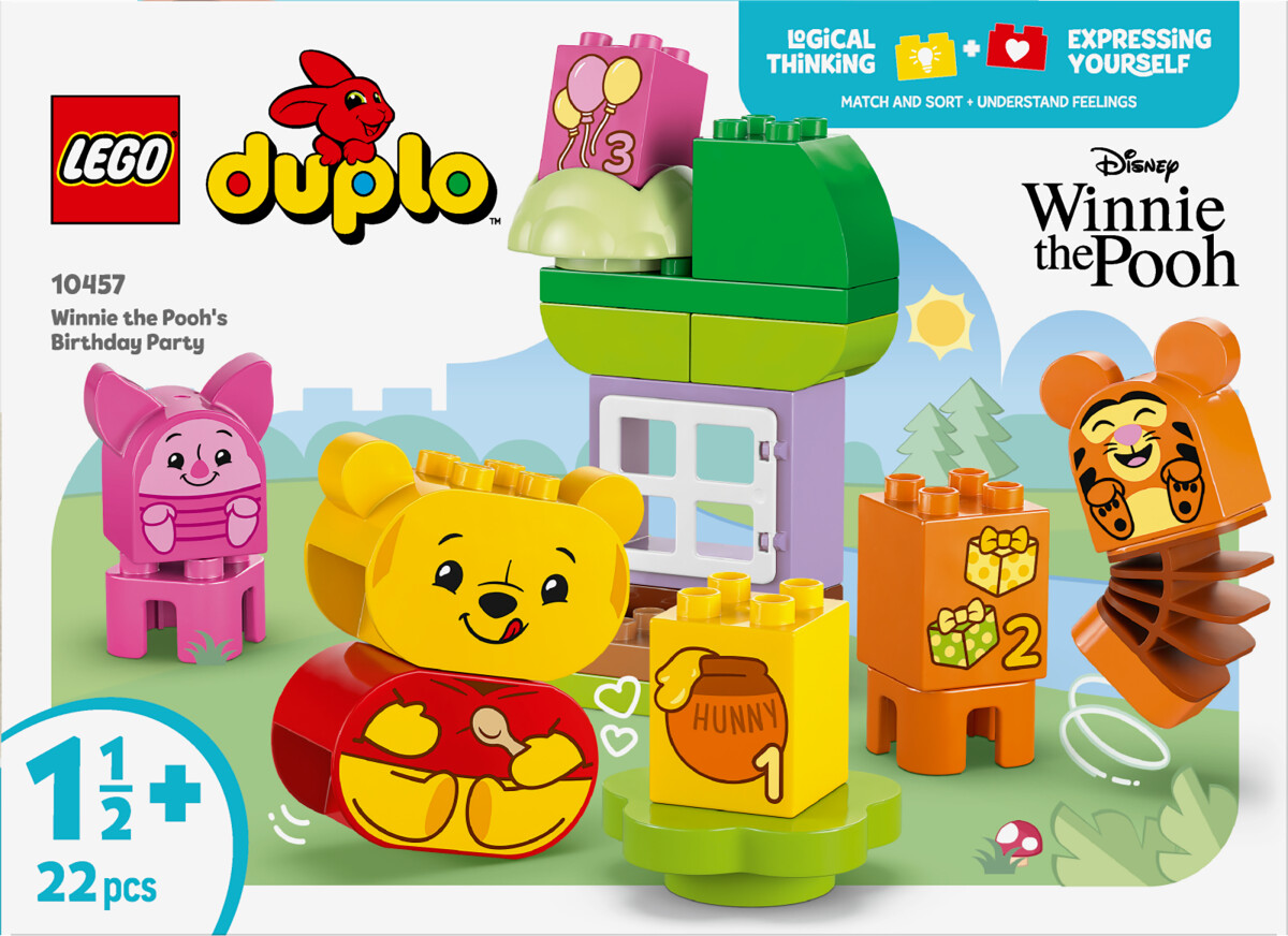 Lego Duplo Disney Winnie The Pooh - Peter Plys Fødselsdagsfest - 10457
