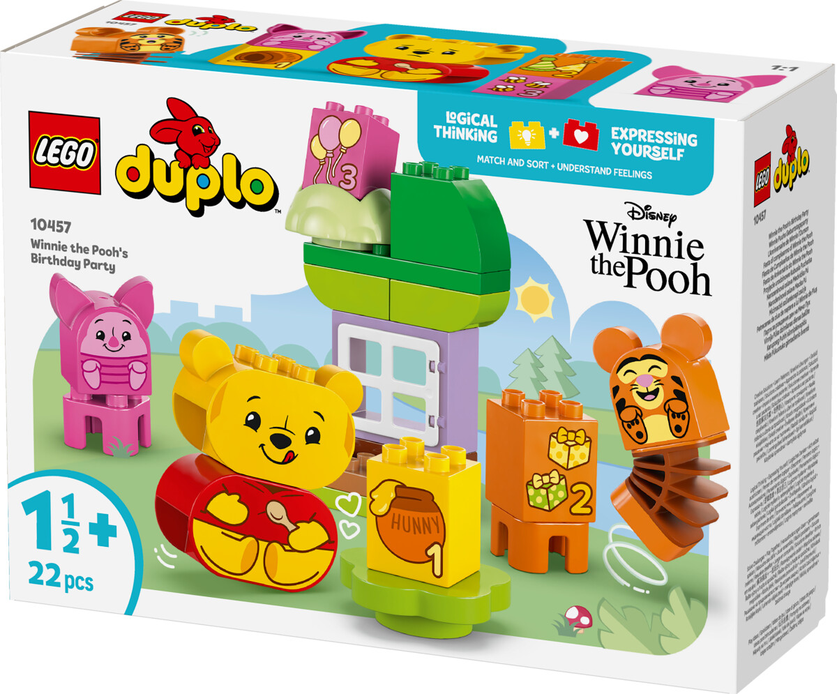 Lego Duplo Disney Winnie The Pooh - Peter Plys Fødselsdagsfest - 10457