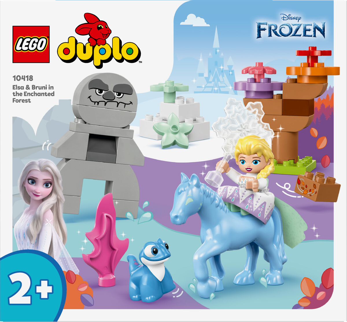 Lego Duplo Frost - Elsa Og Bruni I Den Fortryllede Skov - 10418
