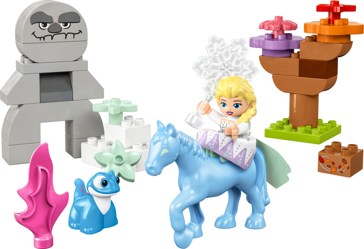Lego Duplo Frost - Elsa Og Bruni I Den Fortryllede Skov - 10418