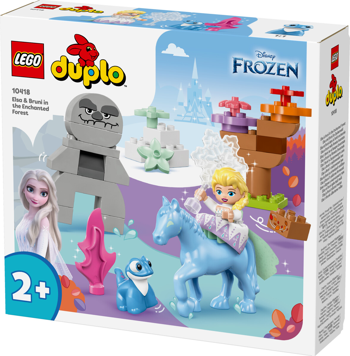 Lego Duplo Frost - Elsa Og Bruni I Den Fortryllede Skov - 10418