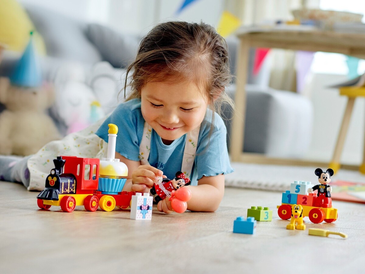 Lego Duplo - Mickey Og Minnie Mouse S Fødselsdagstog - 10941